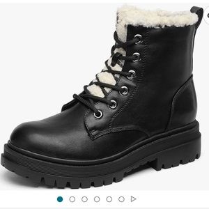 DREAM PARIS LINED COMBAT BOOTS